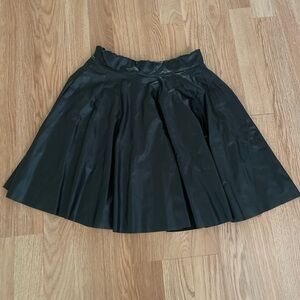 Rainbow Classic Black Skater Skirt